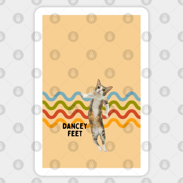 Dancey Feet Sticker by leBoosh-Designs